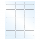 2.625" x 0.75"  Sheet Label