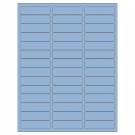 2.625" x 0.75"  Sheet Label