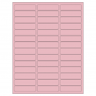 2.625" x 0.75"  Sheet Label