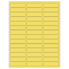 2.625" x 0.75"  Sheet Label