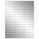 2.625" x 0.75"  Sheet Label