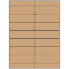 4" x 1.33"  Sheet Label