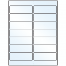 4" x 1.33"  Sheet Label