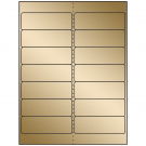 4" x 1.33"  Sheet Label