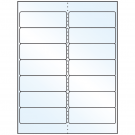 4" x 1.33"  Sheet Label