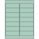 4" x 1.33"  Sheet Label