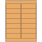 4" x 1.33"  Sheet Label
