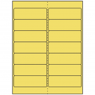 4" x 1.33"  Sheet Label