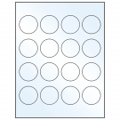 1.75" x 1.75"  Sheet Label