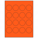 1.75" x 1.75"  Sheet Label