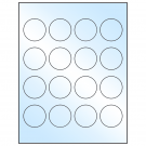 1.75" x 1.75"  Sheet Label