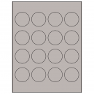 1.75" x 1.75"  Sheet Label