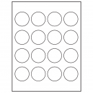 1.75" x 1.75"  Sheet Label
