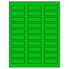 2.25" x 0.75"  Sheet Label