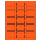 2.25" x 0.75"  Sheet Label