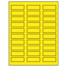 2.25" x 0.75"  Sheet Label