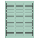 2.25" x 0.75"  Sheet Label
