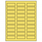 2.25" x 0.75"  Sheet Label