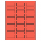 2.25" x 0.75"  Sheet Label