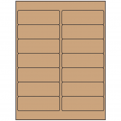 4" x 1.33"  Sheet Label