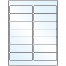 4" x 1.33"  Sheet Label