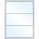 8" x 3.5"  Sheet Label