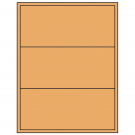 8" x 3.5"  Sheet Label