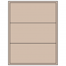 8" x 3.5"  Sheet Label