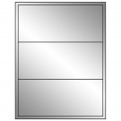 8" x 3.5"  Sheet Label