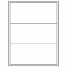 8" x 3.5"  Sheet Label