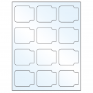 2.38" x 2"  Sheet Label