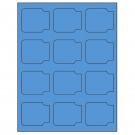 2.38" x 2"  Sheet Label
