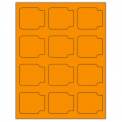 2.38" x 2"  Sheet Label