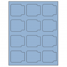 2.38" x 2"  Sheet Label