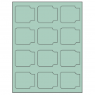 2.38" x 2"  Sheet Label