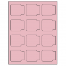 2.38" x 2"  Sheet Label