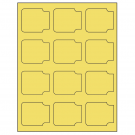 2.38" x 2"  Sheet Label