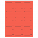 2.38" x 2"  Sheet Label