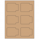 3.372" x 2.5"  Sheet Label