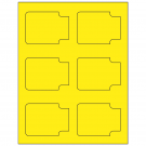 3.372" x 2.5"  Sheet Label