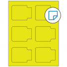 3.372" x 2.5"  Sheet Label