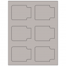 3.372" x 2.5"  Sheet Label