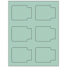 3.372" x 2.5"  Sheet Label