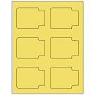 3.372" x 2.5"  Sheet Label