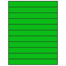 8.5" x 1"  Sheet Label