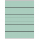 8.5" x 1"  Sheet Label