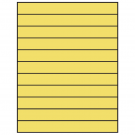 8.5" x 1"  Sheet Label