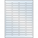 1.75" x 0.5"  Sheet Label