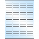 1.75" x 0.5"  Sheet Label