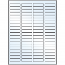 1.75" x 0.5"  Sheet Label